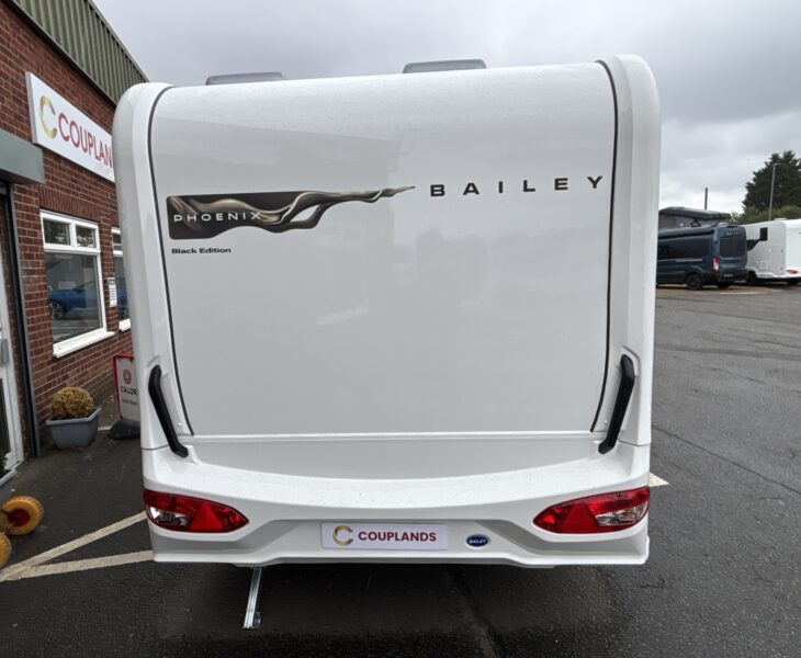 2026 Bailey Phoenix 420 Black Edition rear view