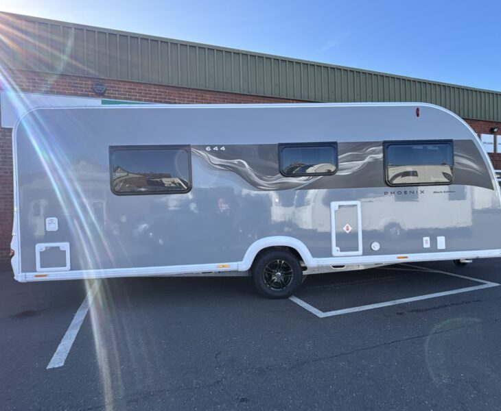 2026 Bailey Phoenix 644 Black Edition offside side view