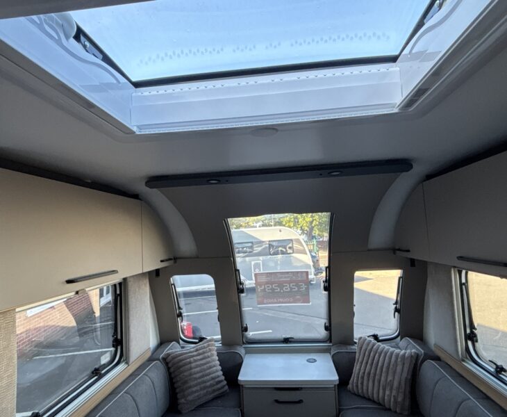 2026 Bailey Phoenix 644 Black Edition front interior