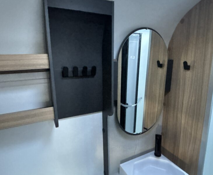 2026 Bailey Phoenix 644 Black Edition shower