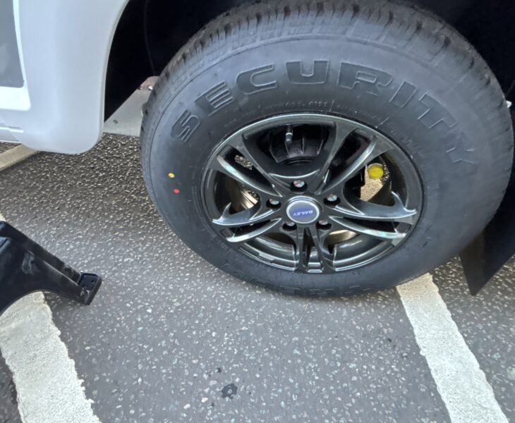 2026 Bailey Phoenix 642 Black Edition alloy wheels