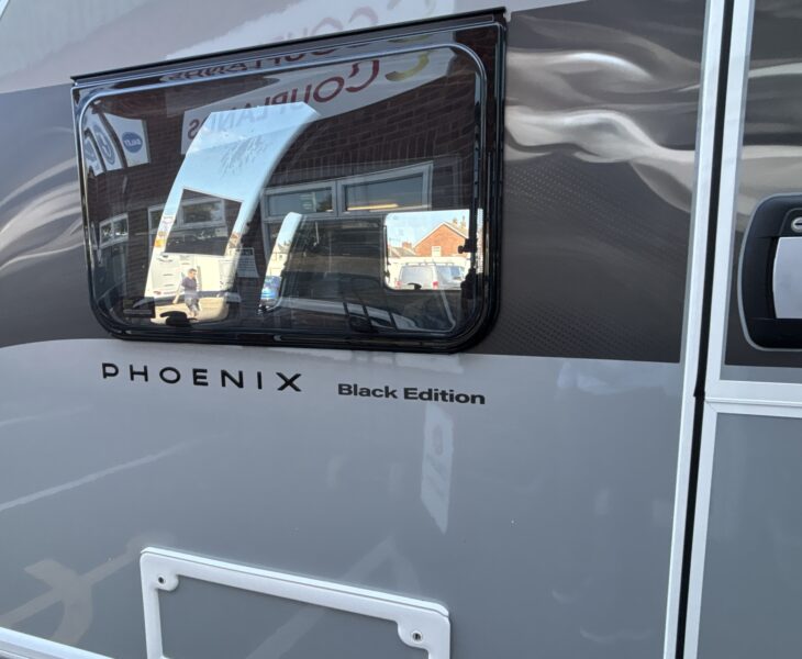 2026 Bailey Phoenix 642 Black Edition badges