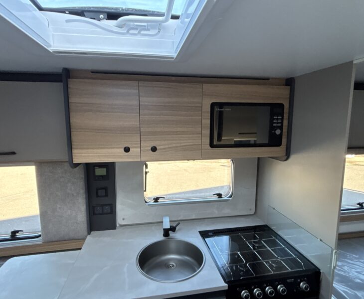 2026 Bailey Phoenix 642 Black Edition kitchen lockers