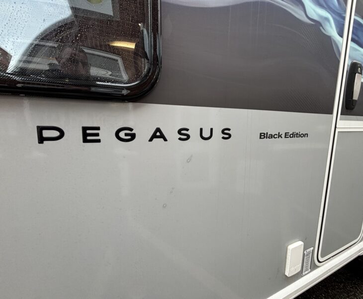 2026 Bailey Pegasus Grande Brindisi Black Edition decal
