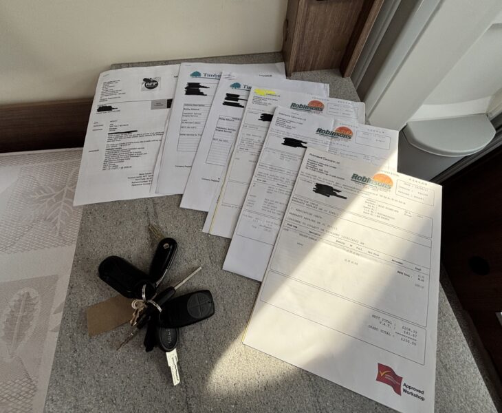 Bailey Alliance Silver Edition 76/4 2020 FULL SERVICE HISTORY