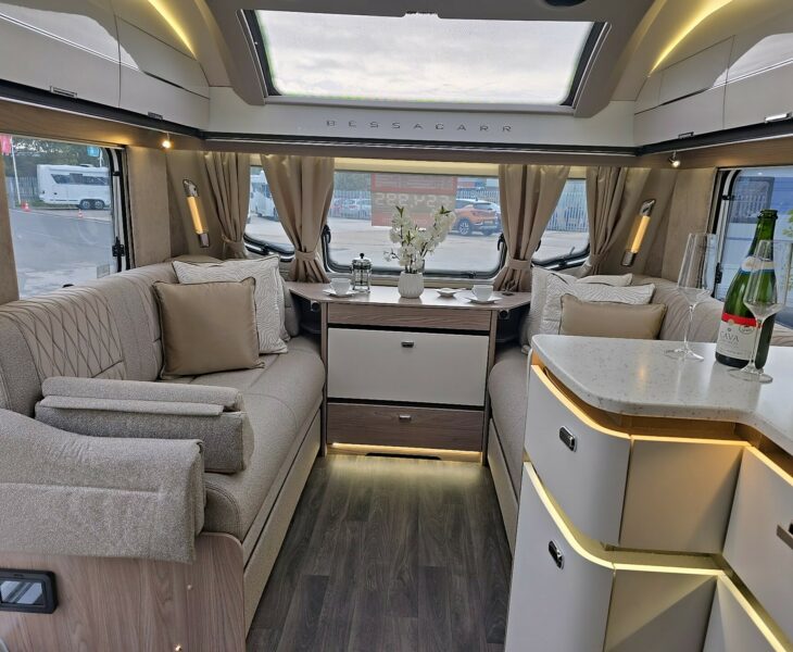 2026 BESSACARR BY DESIGN 835 FRONT TO REAR VIEW