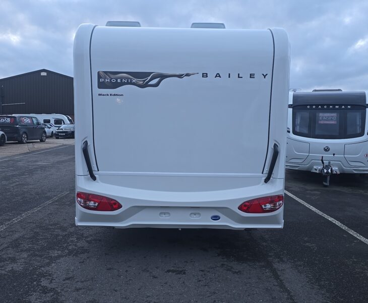 2026 Bailey Phoenix 642 Black Edition rear