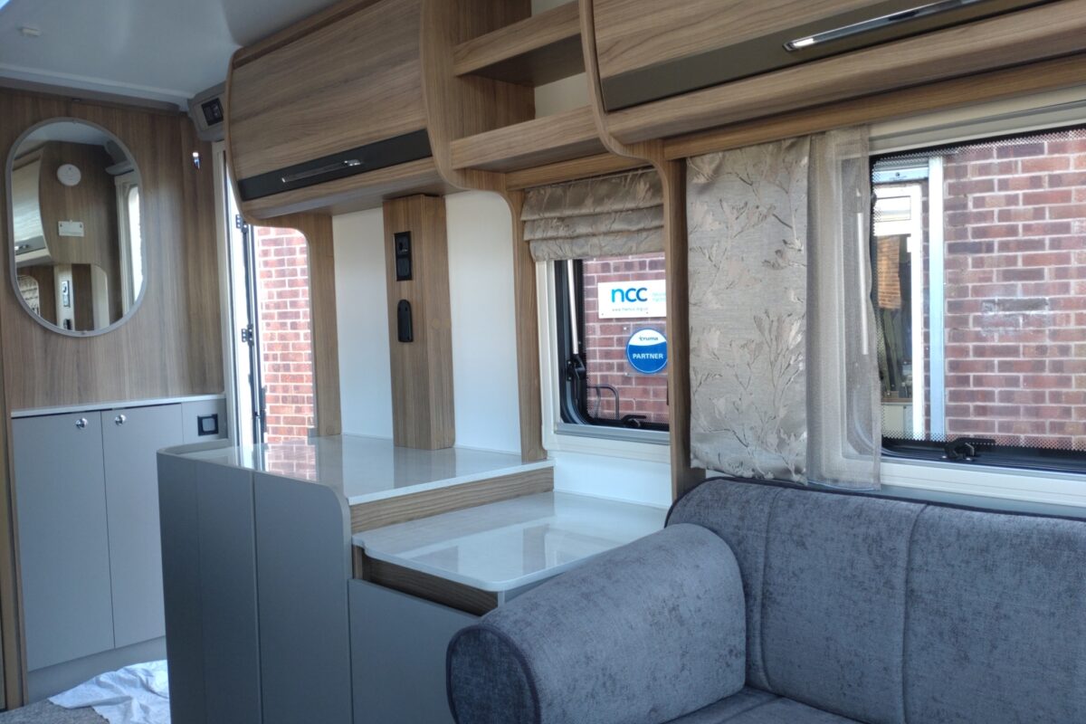 2026 Bailey Unicorn Deluxe Seville Interior