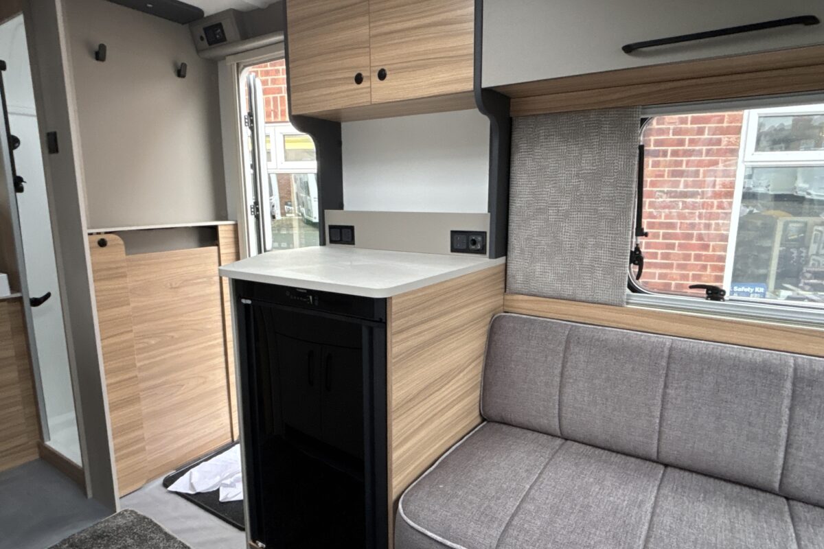 2026 Bailey Phoenix 420 Black Edition Fridge