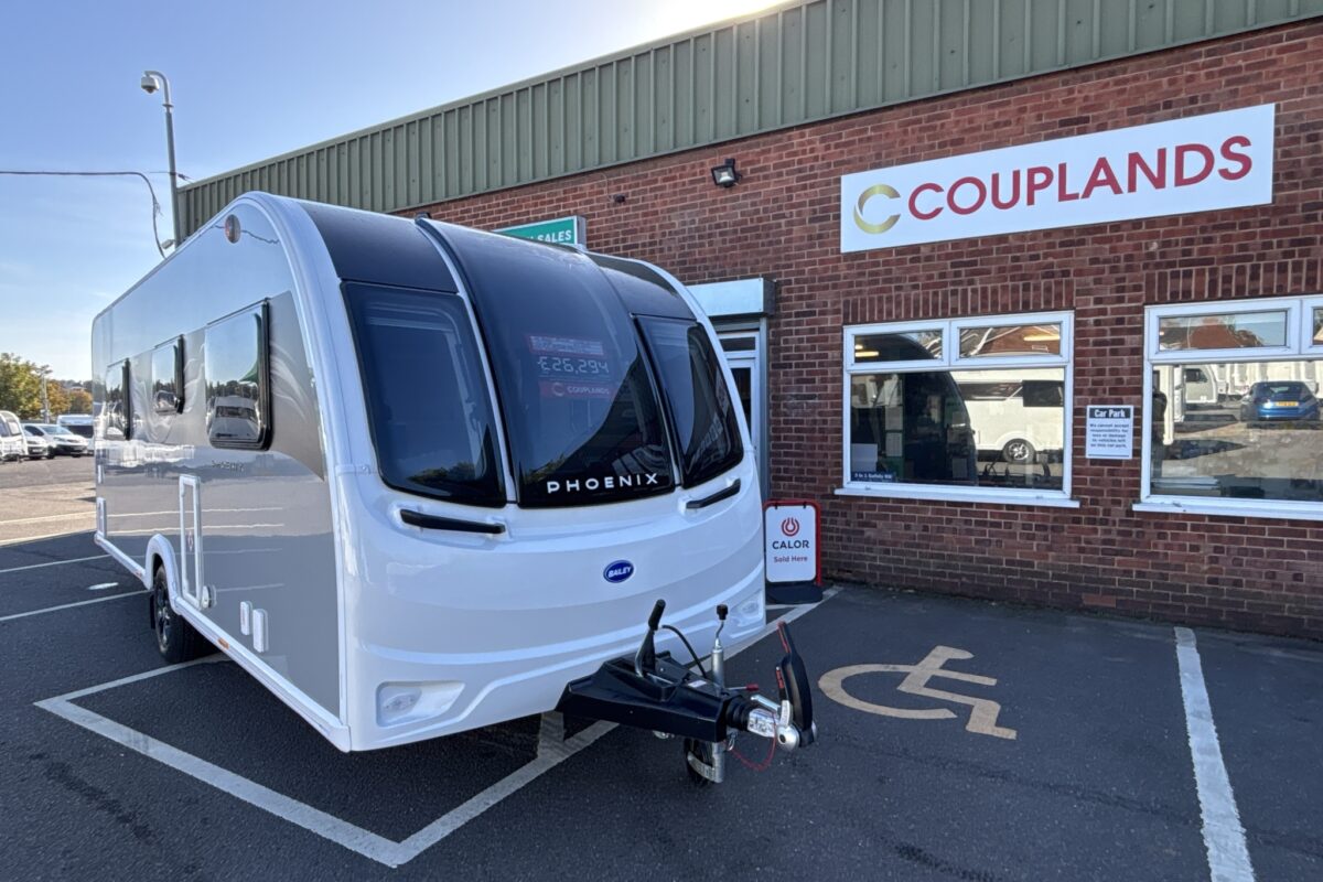 2026 Bailey Phoenix 644 Black Edition Front offside