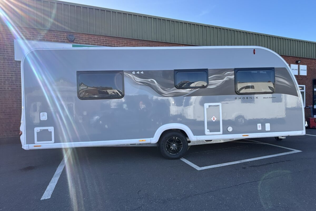 2026 Bailey Phoenix 644 Black Edition offside side view