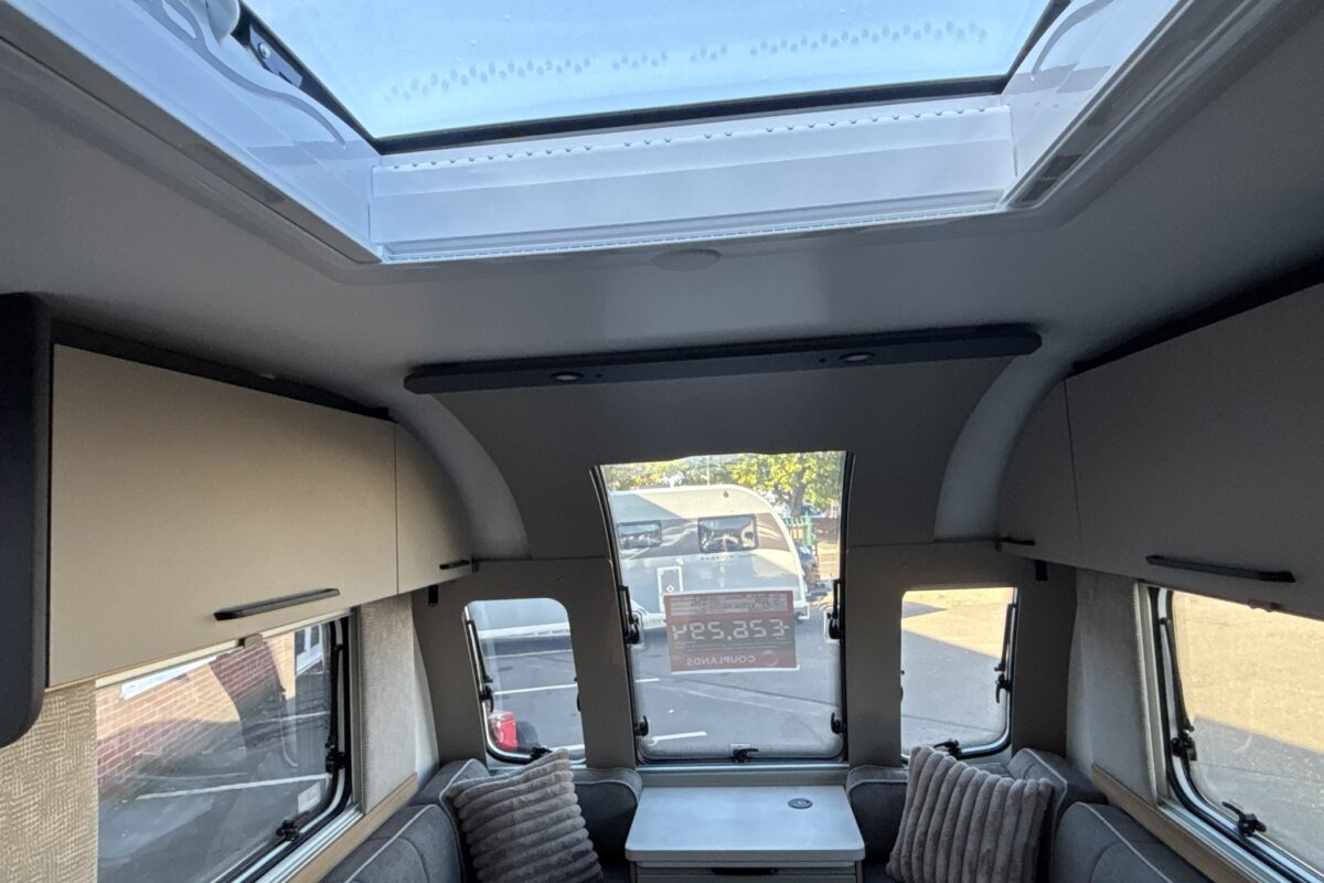 2026 Bailey Phoenix 644 Black Edition front interior