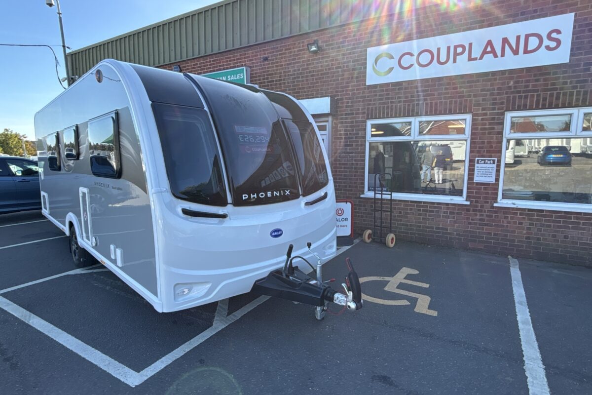 2026 Bailey Phoenix 642 Black Edition offside front