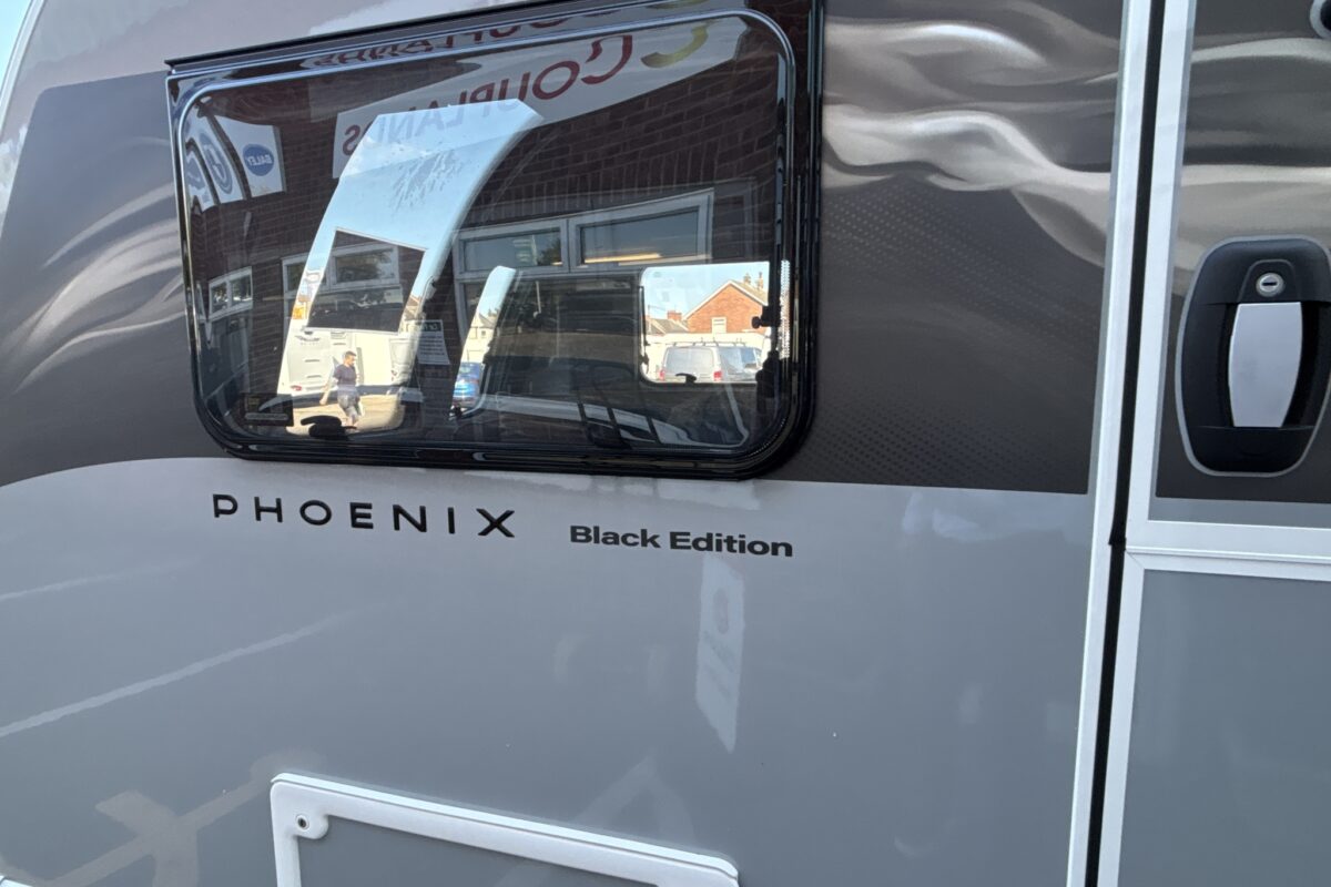 2026 Bailey Phoenix 642 Black Edition badges