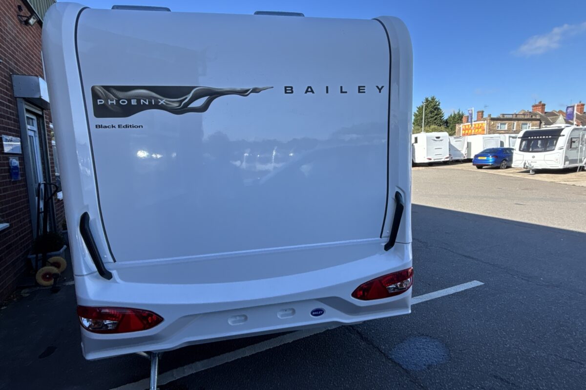 2026 Bailey Phoenix 642 Black Edition rear