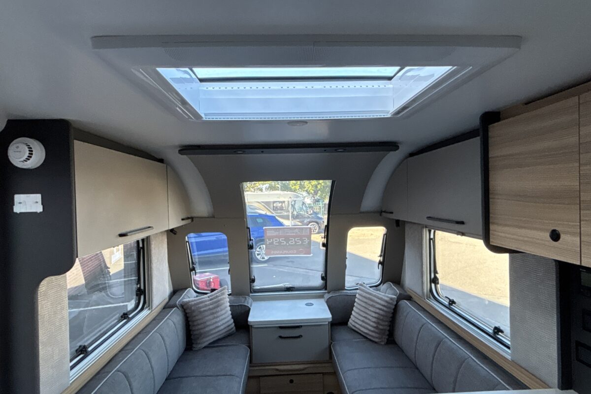 2026 Bailey Phoenix 642 Black Edition front seating