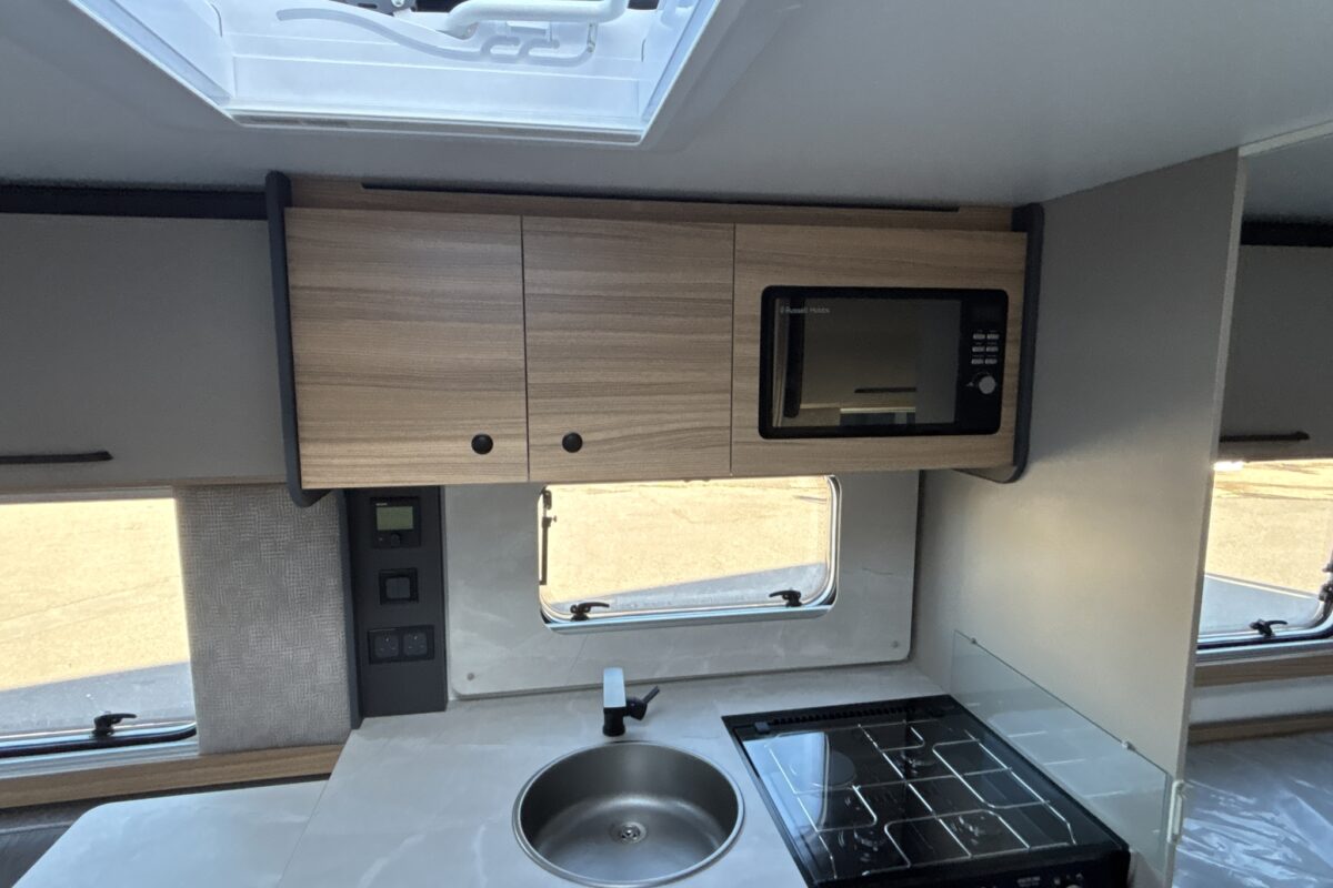 2026 Bailey Phoenix 642 Black Edition kitchen lockers