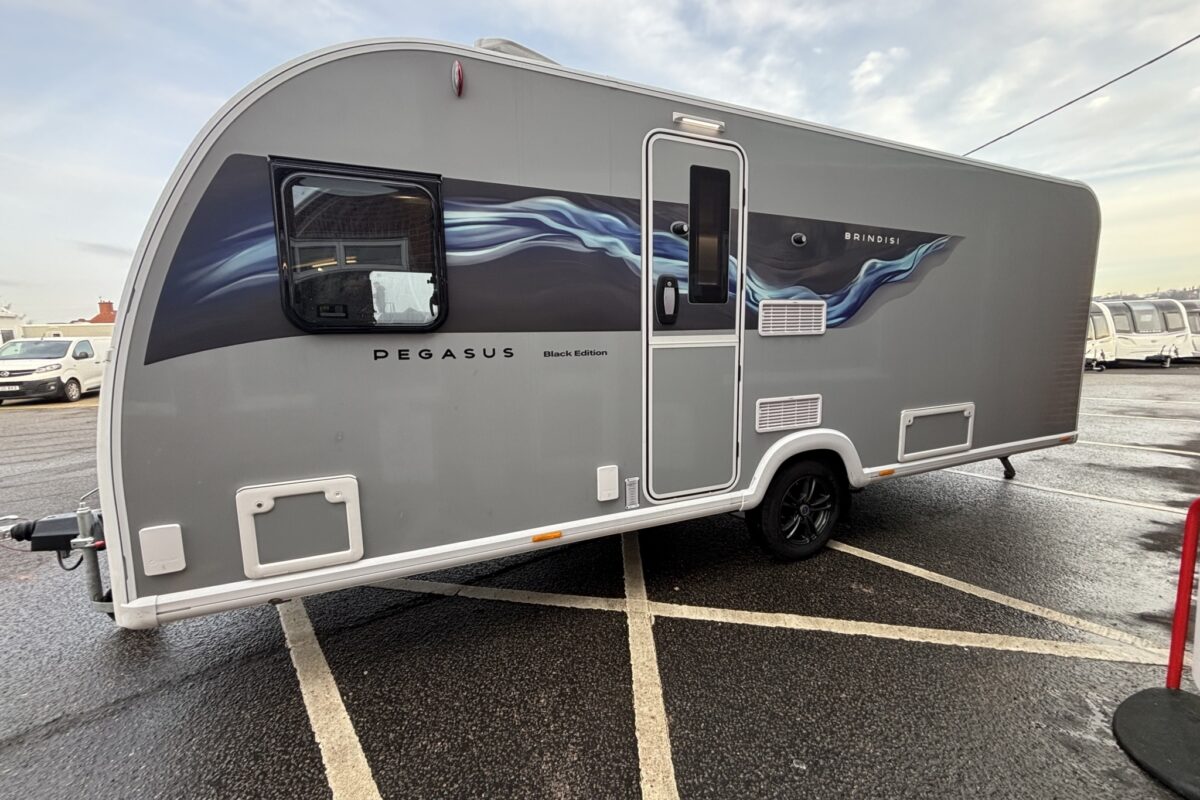 2026 Bailey Pegasus Grande Brindisi Black Edition nearside