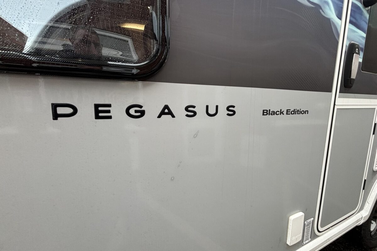 2026 Bailey Pegasus Grande Brindisi Black Edition decal