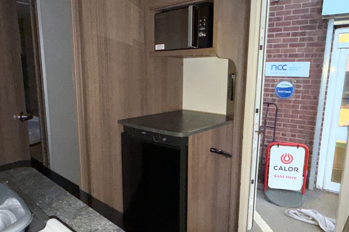 2020 Bailey Phoenix 640 Undercounter fridge/freezer