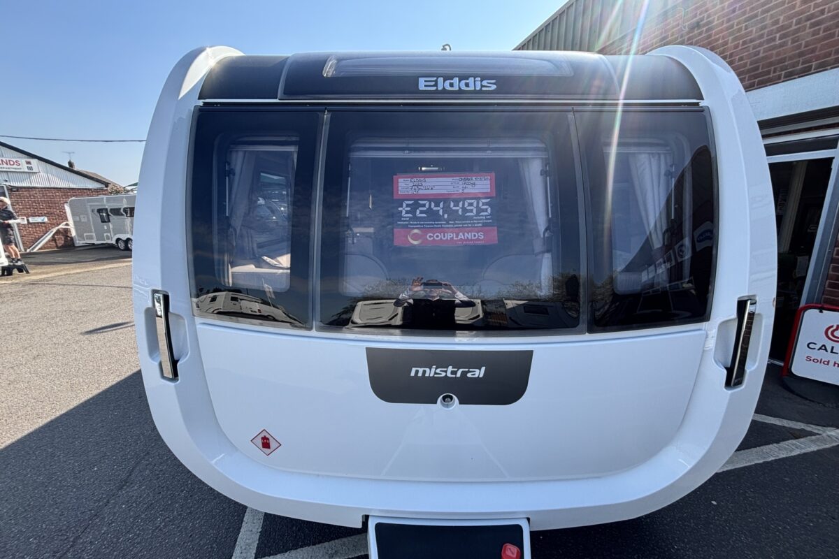 Elddis Crusader Mistral 2023 FRONT