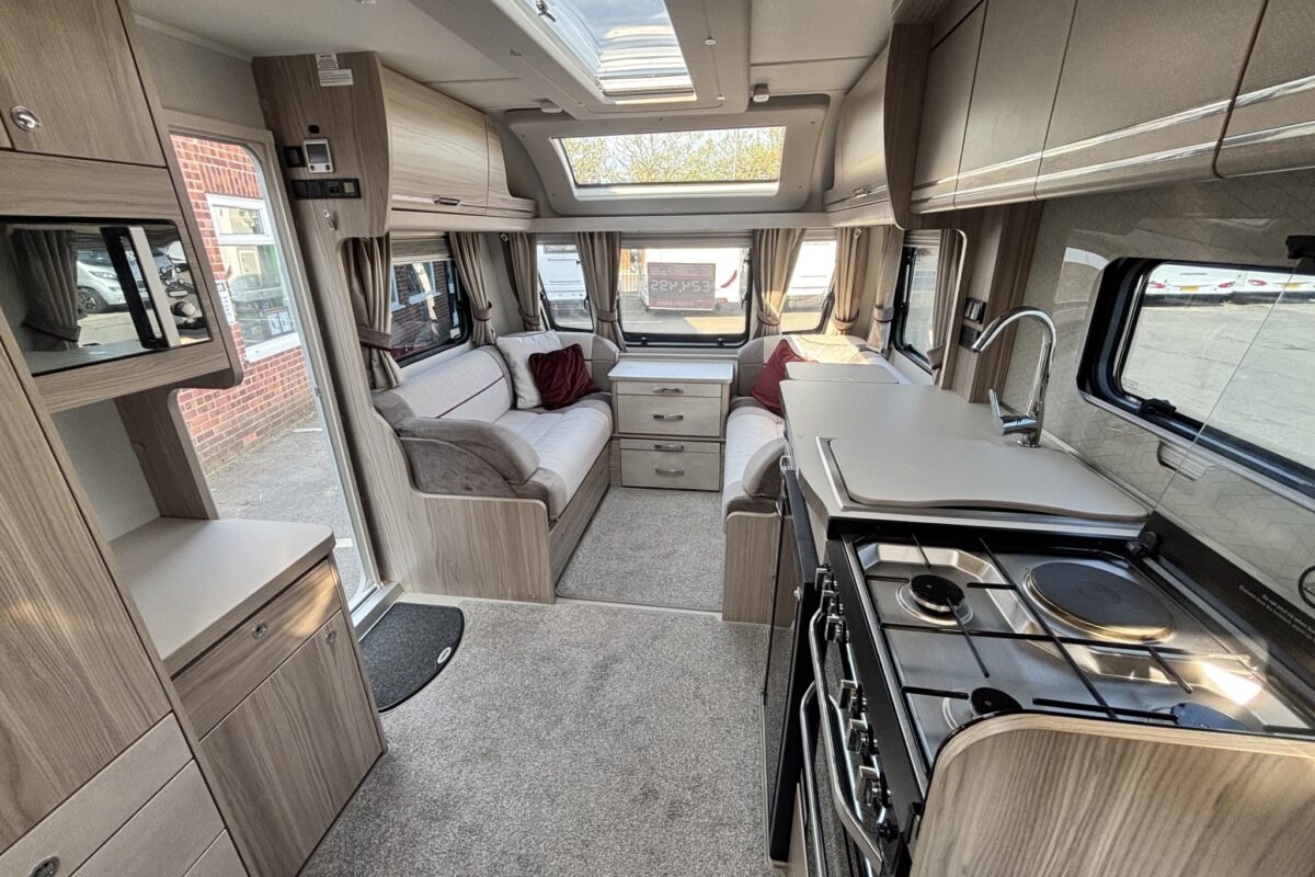 Elddis Crusader Mistral 2023 VIEW TO FRONT
