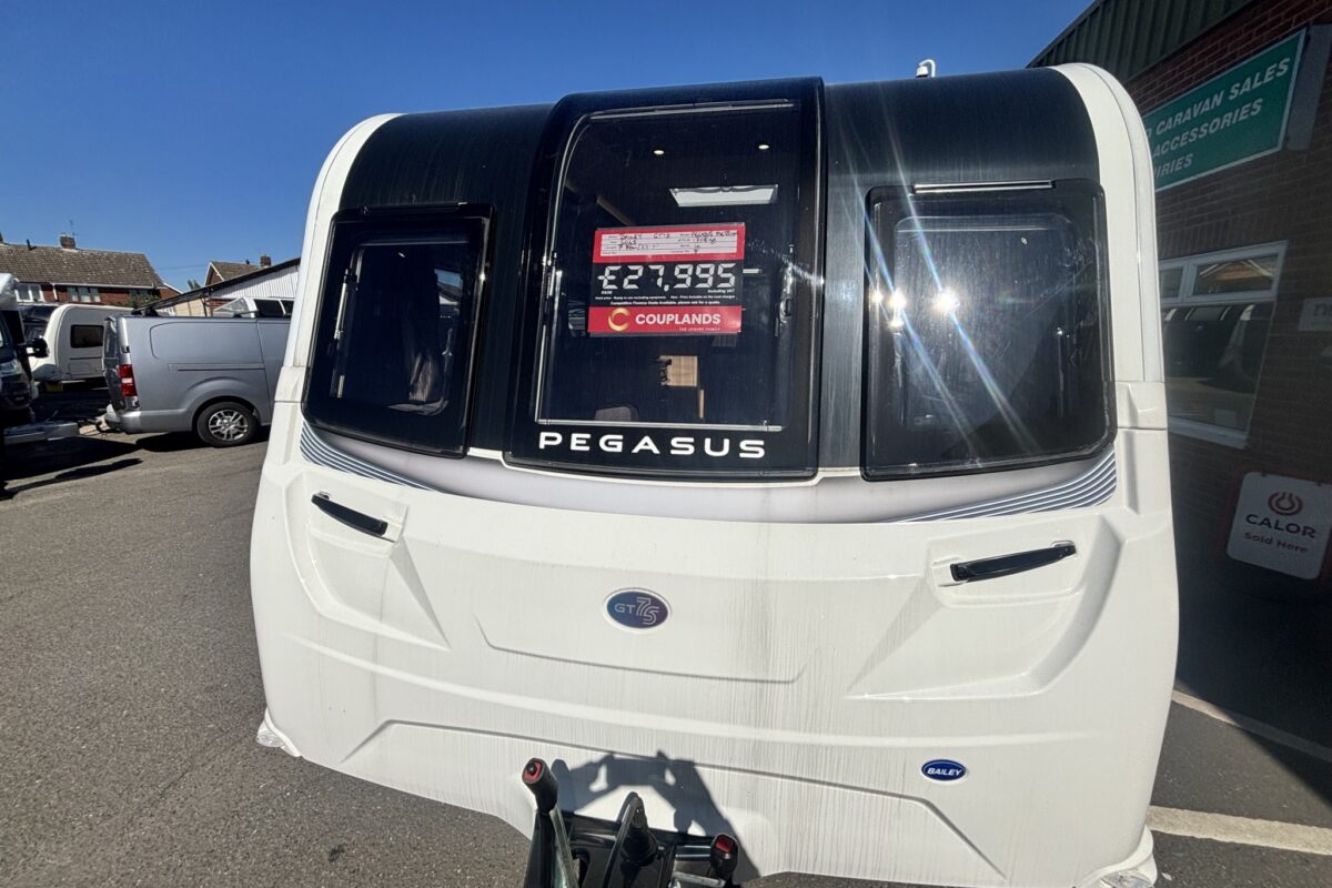 Bailey Pegasus Grande GT75 Messina 2025 FRONT