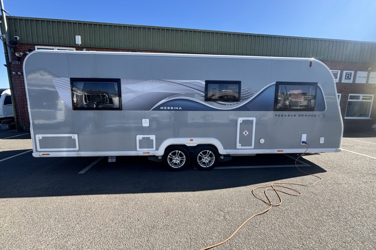 Bailey Pegasus Grande GT75 Messina 2025 OFFSIDE