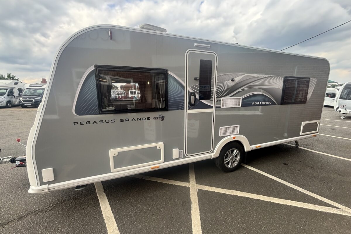 2024 Bailey Pegasus Grande GT75 Portofino Side