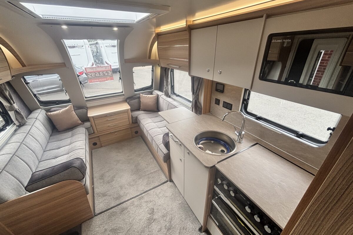 2024 Bailey Pegasus Grande GT75 Portofino Interior