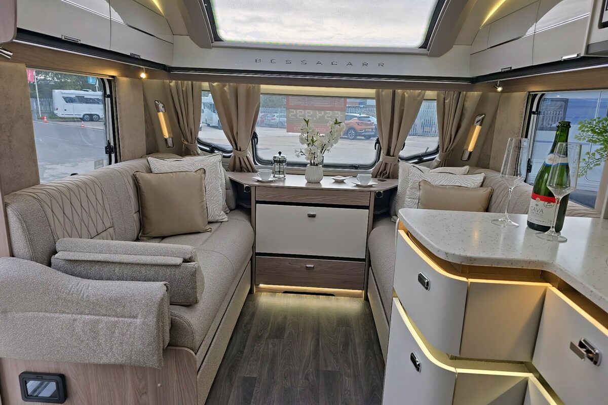 2026 BESSACARR BY DESIGN 835 FRONT TO REAR VIEW