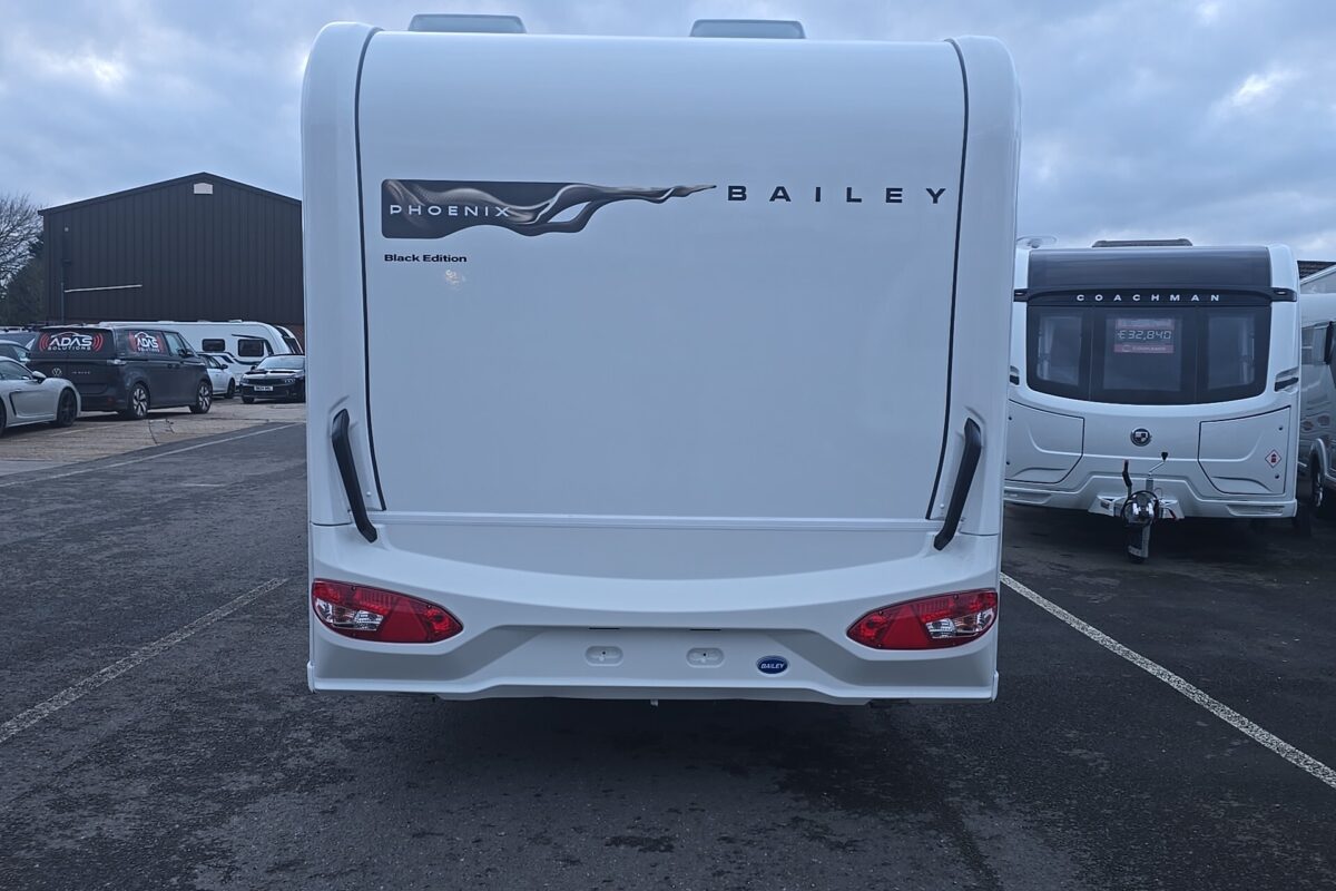 2026 Bailey Phoenix 642 Black Edition rear