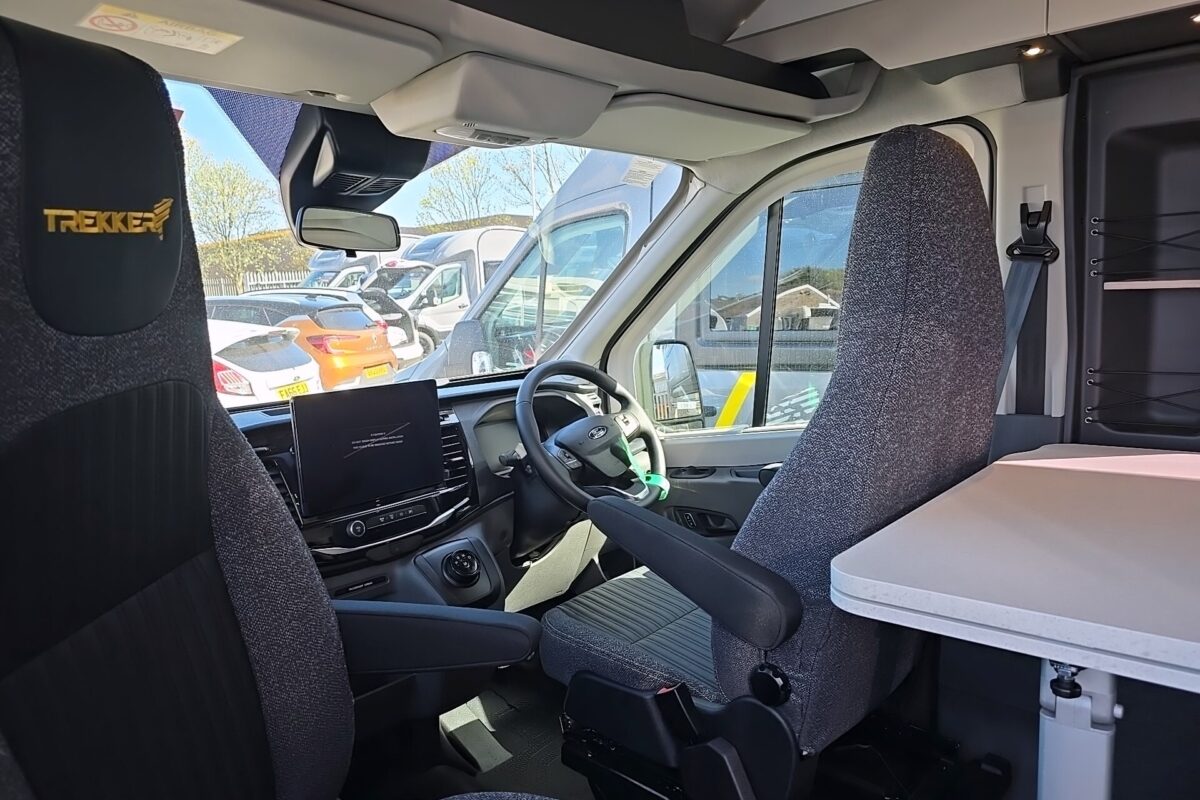 2026 TREKKER XF TRAIL CAMPERVAN INTERIOR
