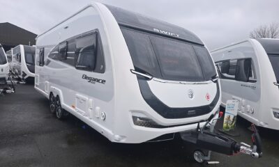 2026 BRAND NEW SWIFT ELEGANCE GRANDE 850 4 BERTH CARAVAN