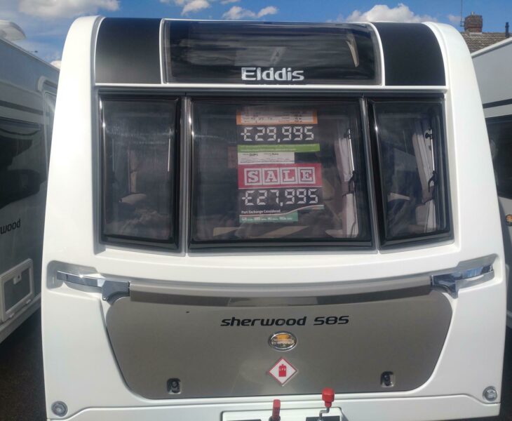 Elddis Sherwood 585 Front