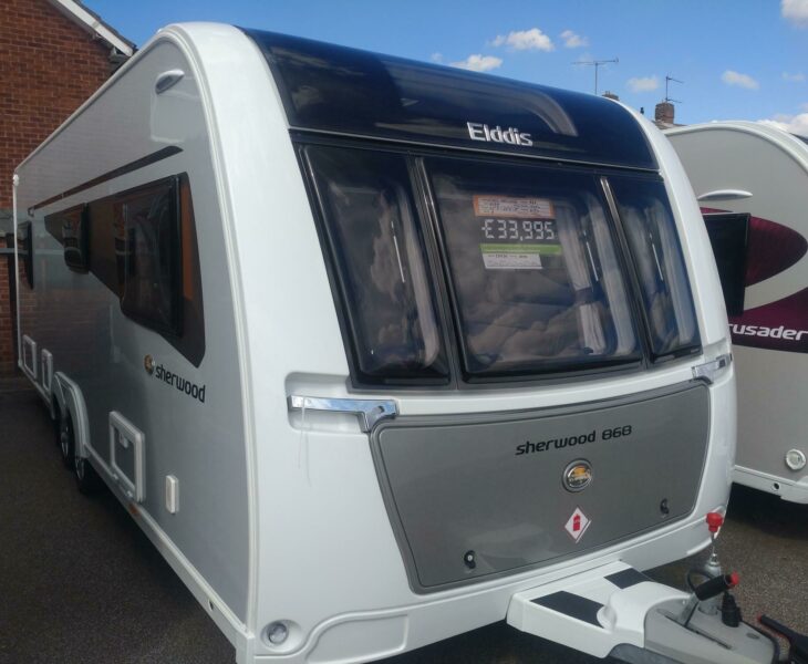 Elddis Sherwood 868 Front