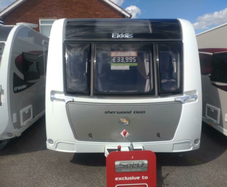 Elddis Sherwood 868 Front