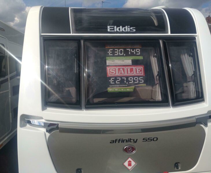 Elddis Affinity 550 Front