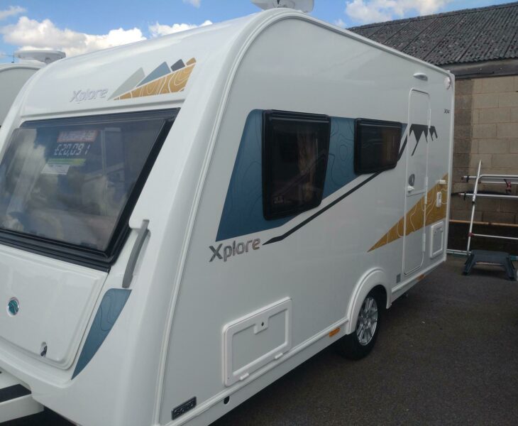 Elddis Xplore 304 Nearside