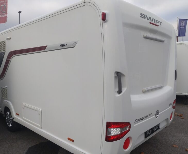 2016 Swift Conqueror 580 Rear/Side