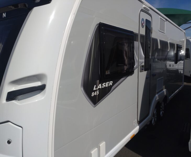 2022 Coachman Laser 845 Xcel Front/Side