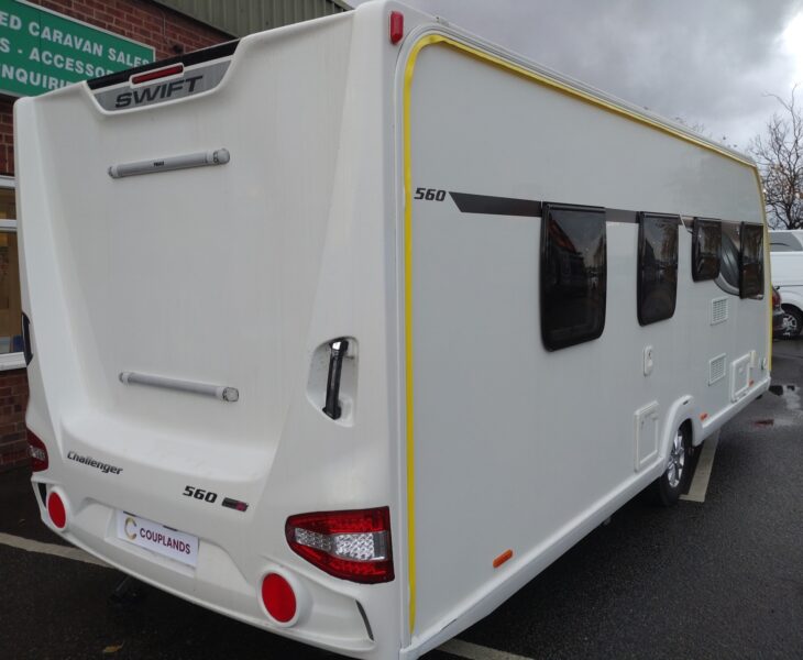 2016 Swift Challenger 566 Rear/Side