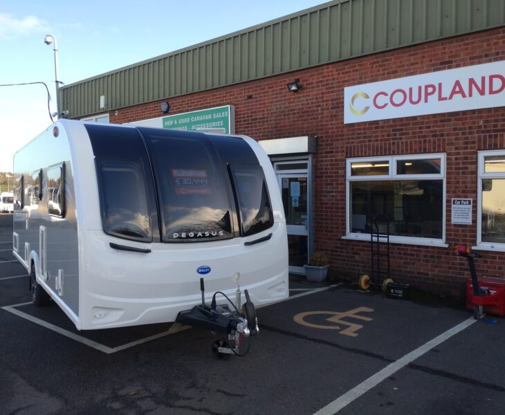 2026 Bailey Pegasus Portofino Black edition exterior