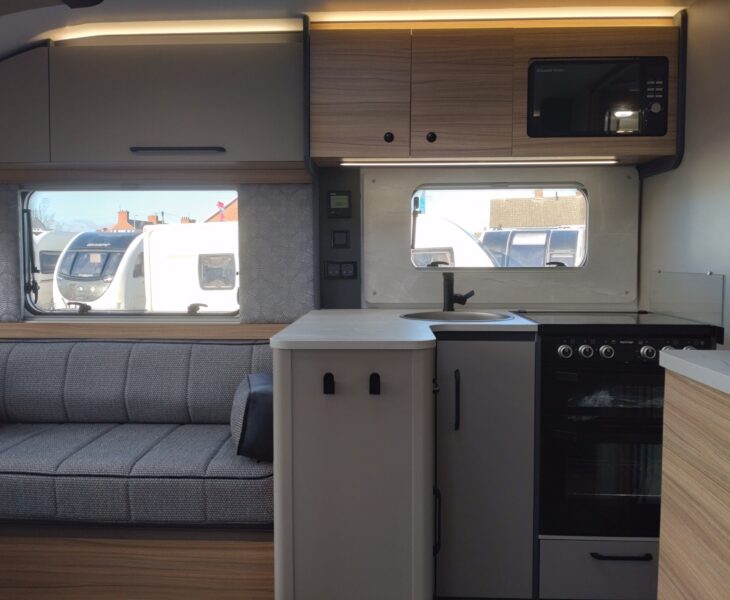 2026 Bailey Pegasus Portofino Black edition interior