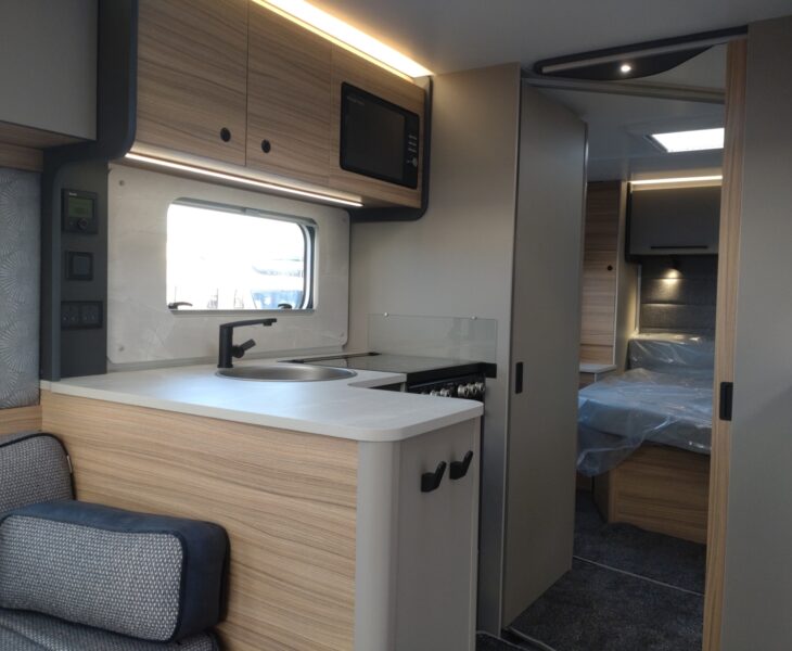 2026 Bailey Pegasus Portofino Black edition interior