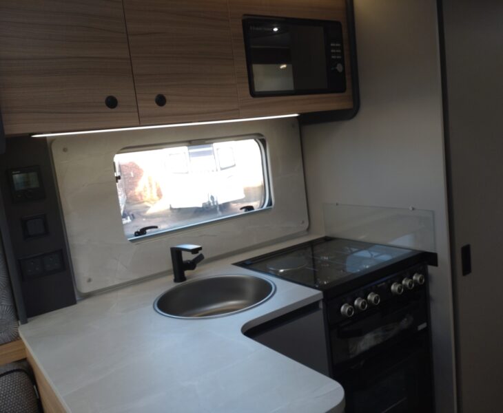 2026 Bailey Pegasus Portofino Black edition interior