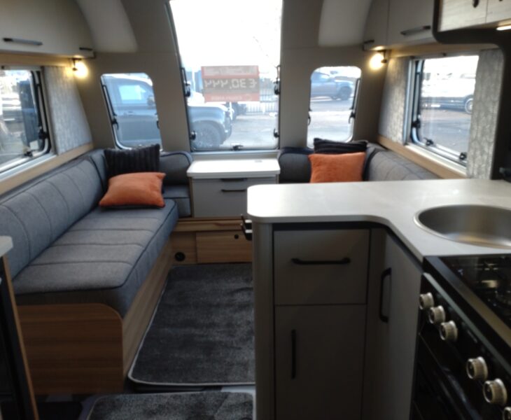 2026 Bailey Pegasus Portofino Black edition interior