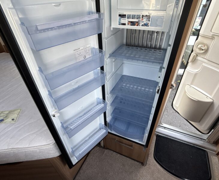 2015 Bailey Unicorn Valencia fridge internal