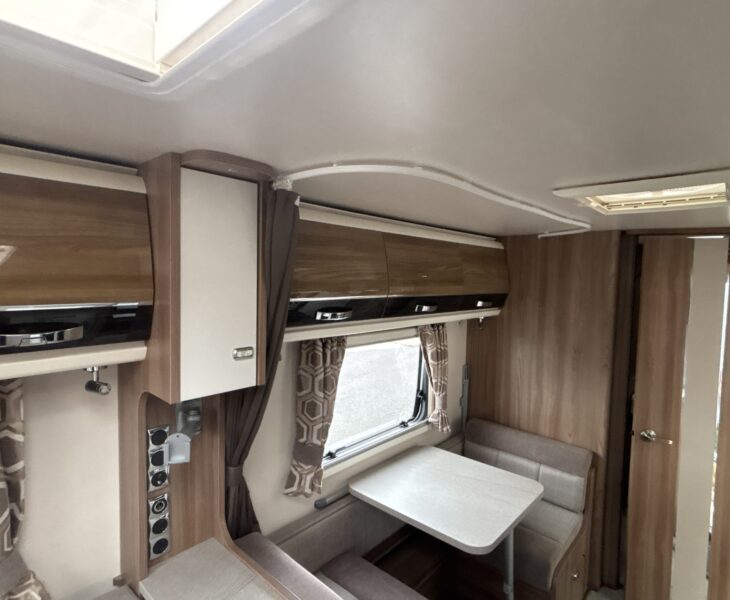 2018 Swift Elegance 530 dinette lockers