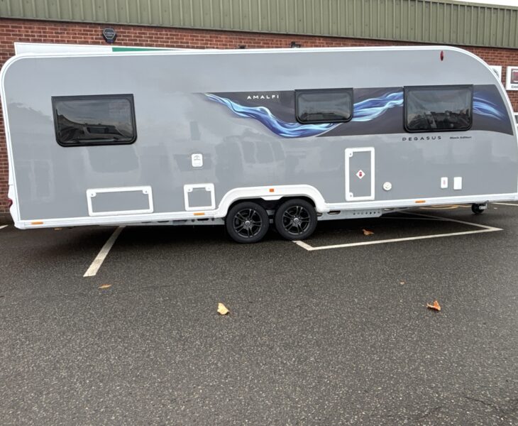 2026 Bailey Pegasus Black Edition Amalfi Side